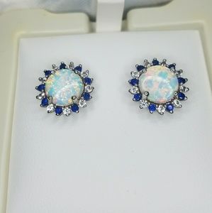Opal earings